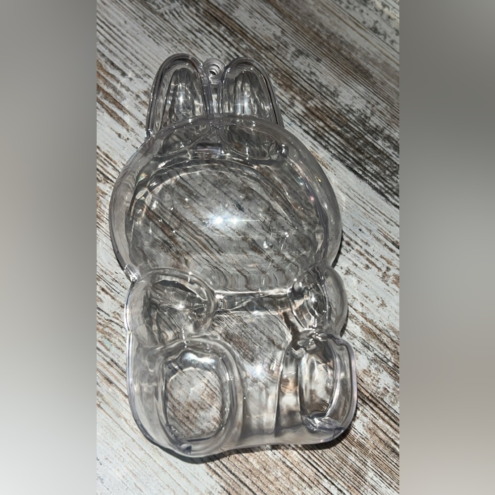 Clear plastic protective display case designed for Pop Mart Labubu dolls #labubu